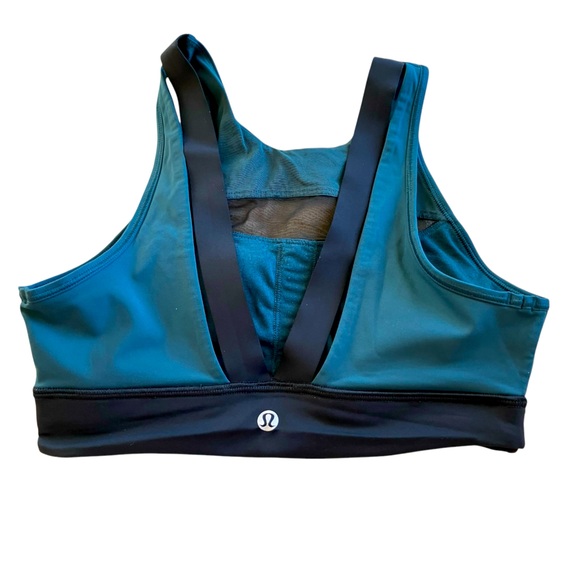 🍋 EUC lululemon run the day submarine nulux strappy bra 2/4 - Picture 2 of 4